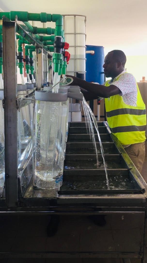 Hatchery setup work
